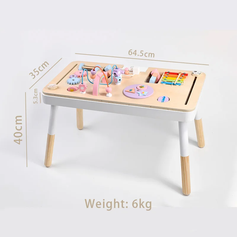Wooden Multi-functional Musical Instrument Toys Kids Early Learning Music Boards Educational Toys for Children Toddlers