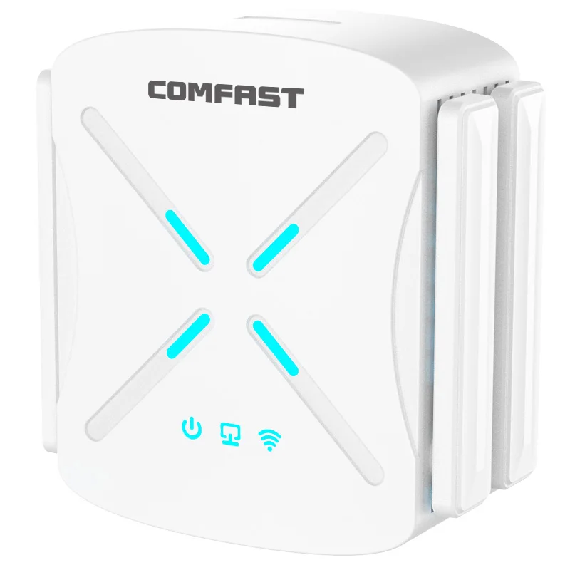 Comfast OEM/ODM 1800Mbps Wifi6 Wireless Repeater CF-XR182 Full Gigabit Mesh Router WiFi Repeater 4 Antennas Network Extender