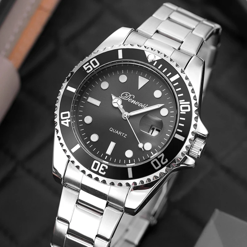 2022 Fashion Luxury  Mechanical Watch Quartz Date Clock Waterproof Luminous Watch for Men