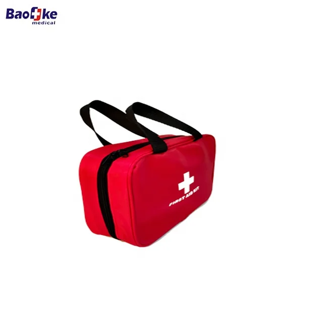 Medical Equipment Emergency Custom logo color Domestic outdoor individual Waterproof Training first aid kit with supplies