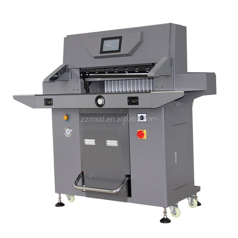 Leading Lower Price Bulk Paper Cutter Manual Guillotine Automatic Paper Die Cutting Machine Paper Trimmer Cutting Machine