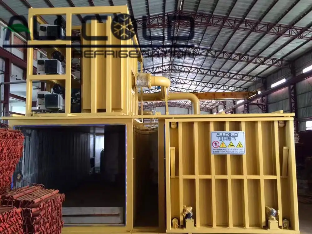 Fast pre-cooling of vegetables & herbs leaf vacuum cooler machine