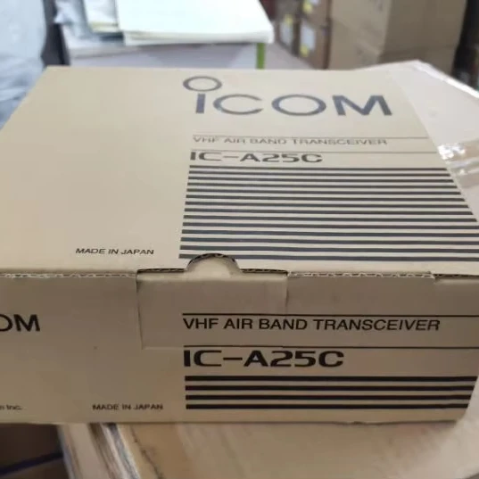 IC A25C VHF AIR BAND TRANSCEIVERS walkie talkie radio with OPC-2379