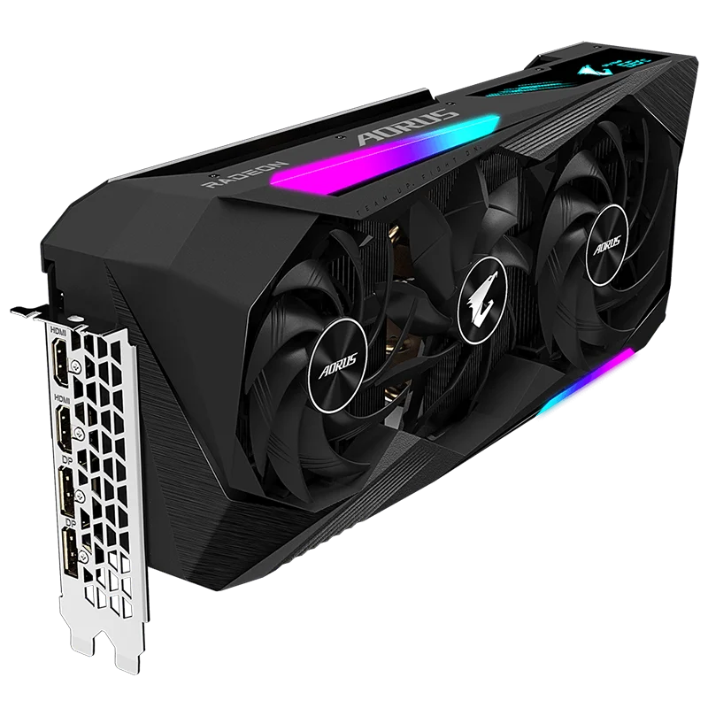 GPU 6900XT Graphics Card GIGABYTE AORUS Radeon RX 6900 XT MASTER 16G Gaming Video Card for Desktop Computer