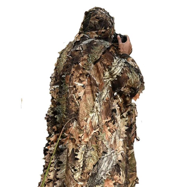 2024 New design 3D effect Gili Suit super hidden camouflage cloak raincoat waterproof windproof jungle desert aerial photography