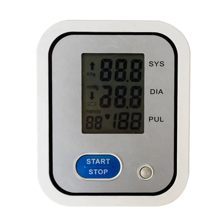 
Portable Household Health Care Sphygmomanometer Lcd Digital Blood Pressure Monitor 