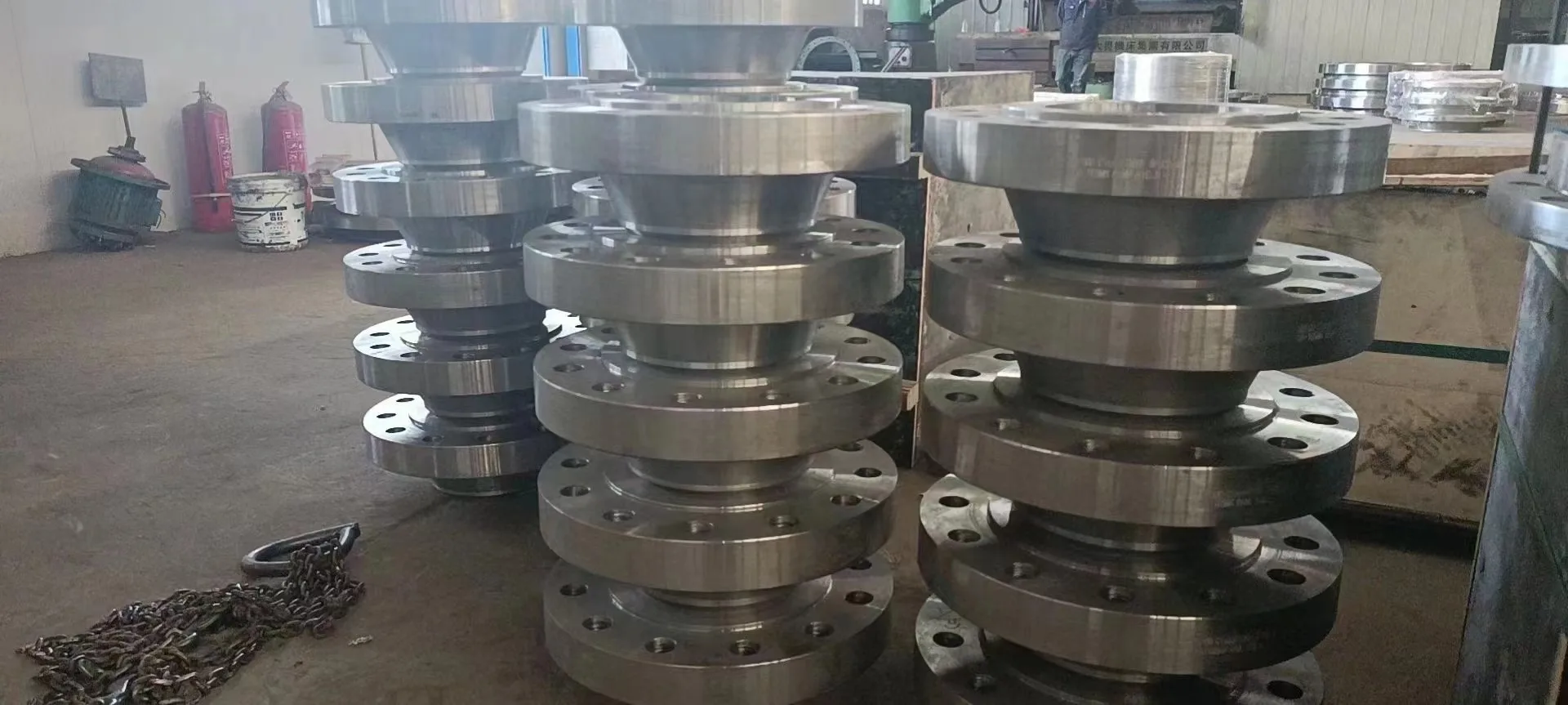 ASTM A105 astm a234 wpb/wpc steel thread flange