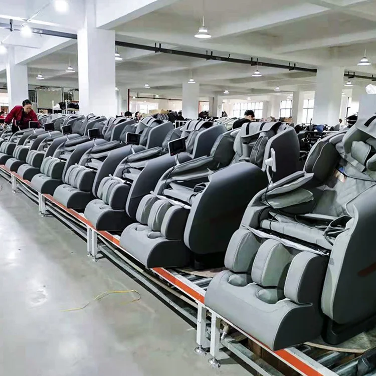 GUOHENG 2022  blood circulation zero gravity design massage chair with LCD panel remote control