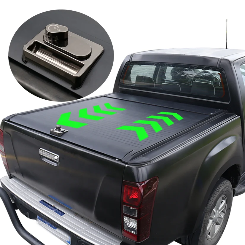 retractable pickup bed tonneau cover 4x4 aluminum roller lid for ford ranger accessories