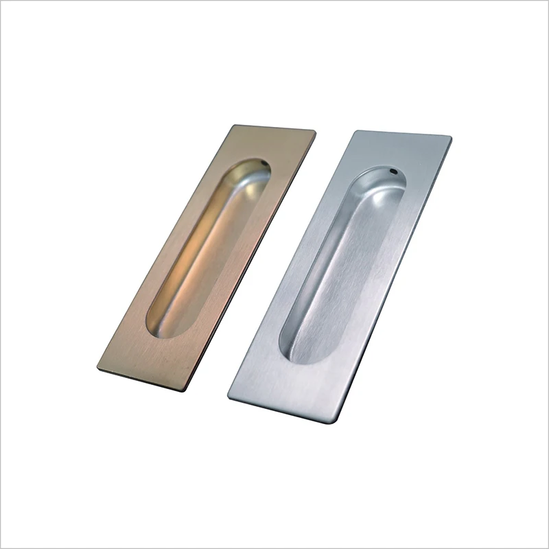 Rectangle hidden kitchen guard hardware handle concealed handle Drawing shake stealth handle
