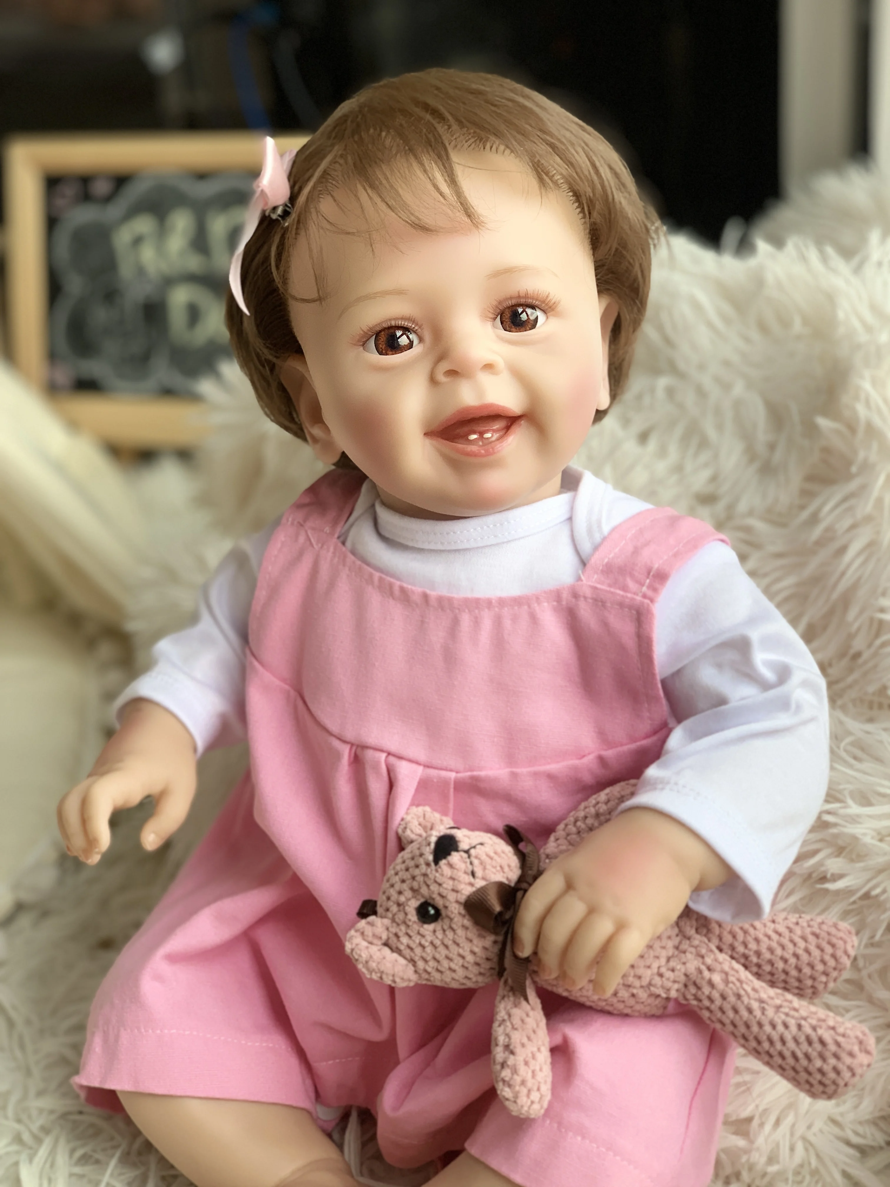 Function 14inch Drinks Lunabebe Be Nasau Packaging No Atacado Short 32 Bed Silicone 99 Sorpresa Reborn Doll