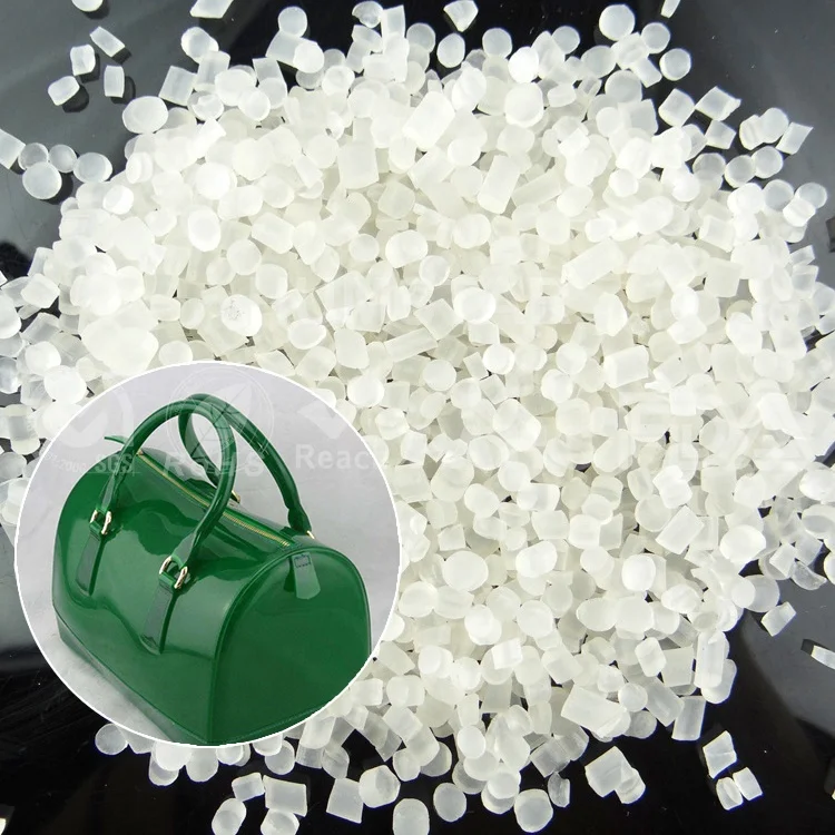 pvc compound resin pvc grain pvc particle for crystal jelly handbag bags