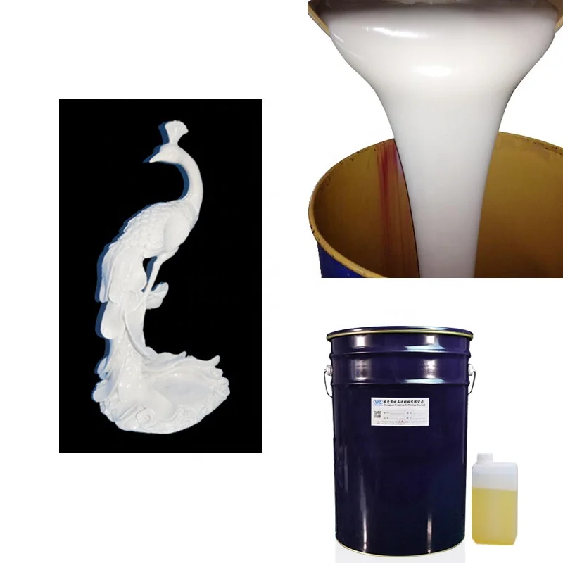 Wholesale two compoenent tin cured liquid silicone rubber for candle molds