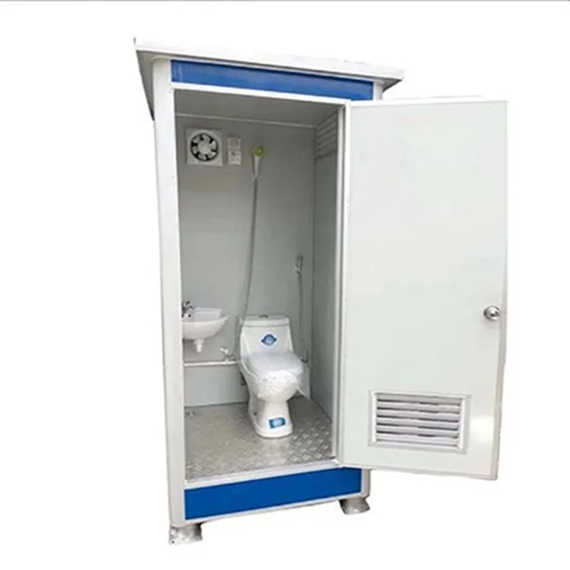 1.3 x 1.3 x 2.3m  Mobile Outdoor Toilet Portable Restroom With Toilet Sink