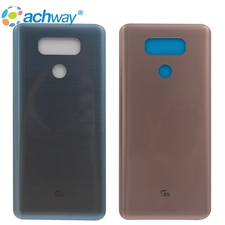 New For LG G6 Battery Cover Back Housing Glass Rear Back Cover for LG G6 Replacement Parts