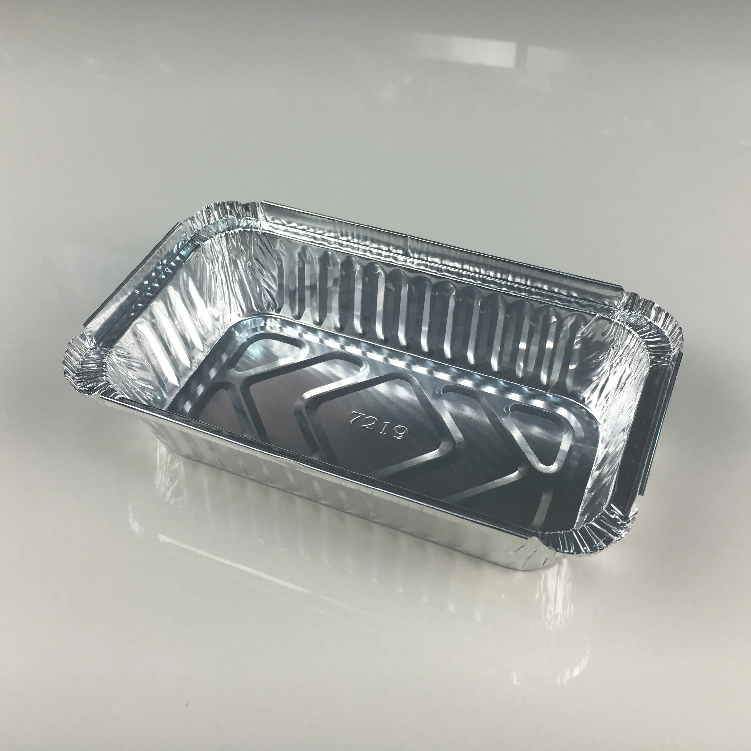 aluminum foil bake pans Roast food tableware silver foil container disposable fondue plate Takeaway lunch pan food storage tray