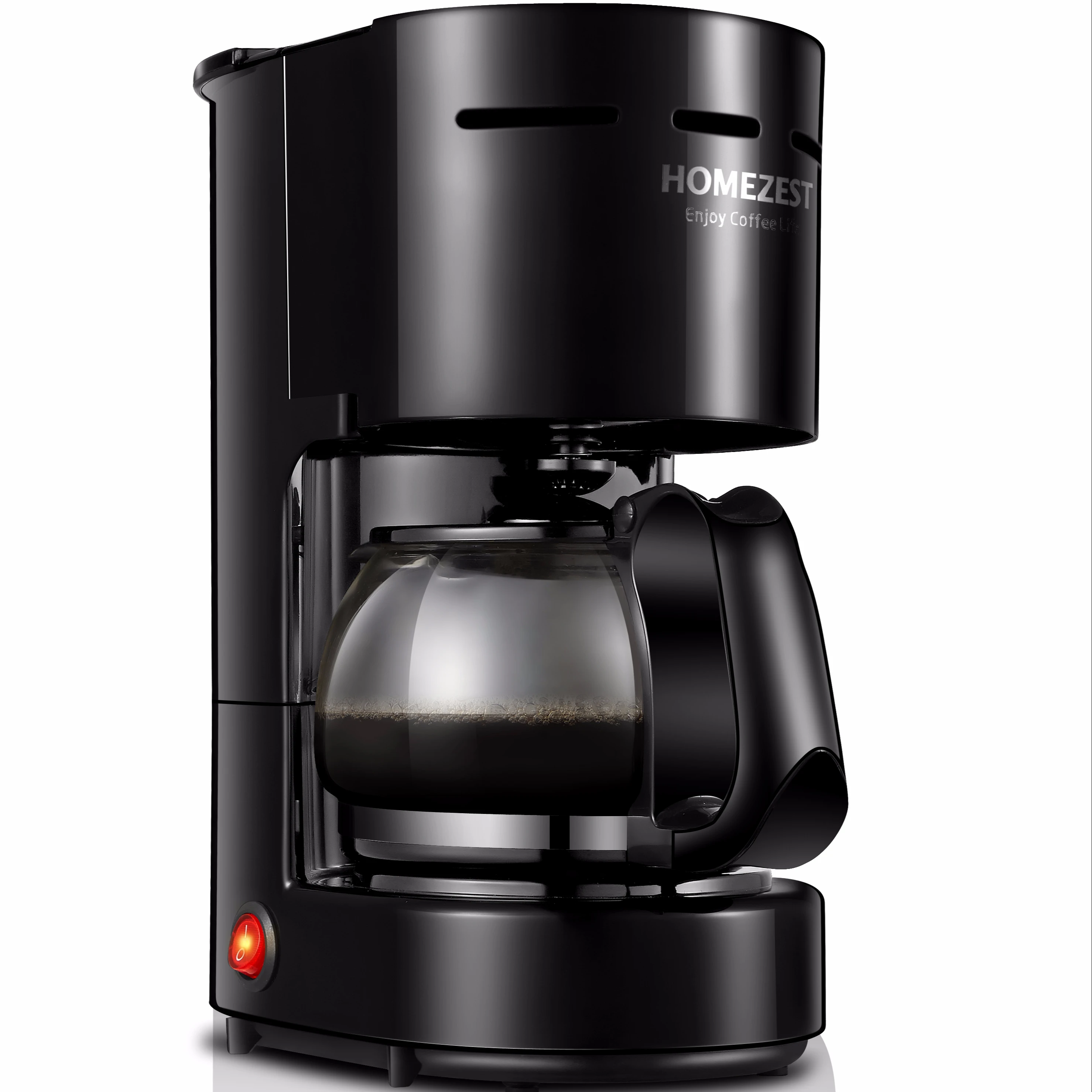 
 HOMEZEST CM-306 0.65L 4-6 чашек электрическая кофеварка для домашнего использования капельная кофемашина CB Ce гараж для отеля бытовой ROHS 2 года  