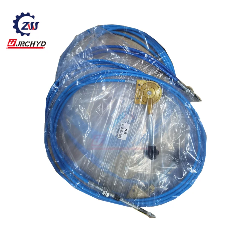 hot sale GJ1103A push pull throttle cable throttle control lever for excavator road roller GJ1103A