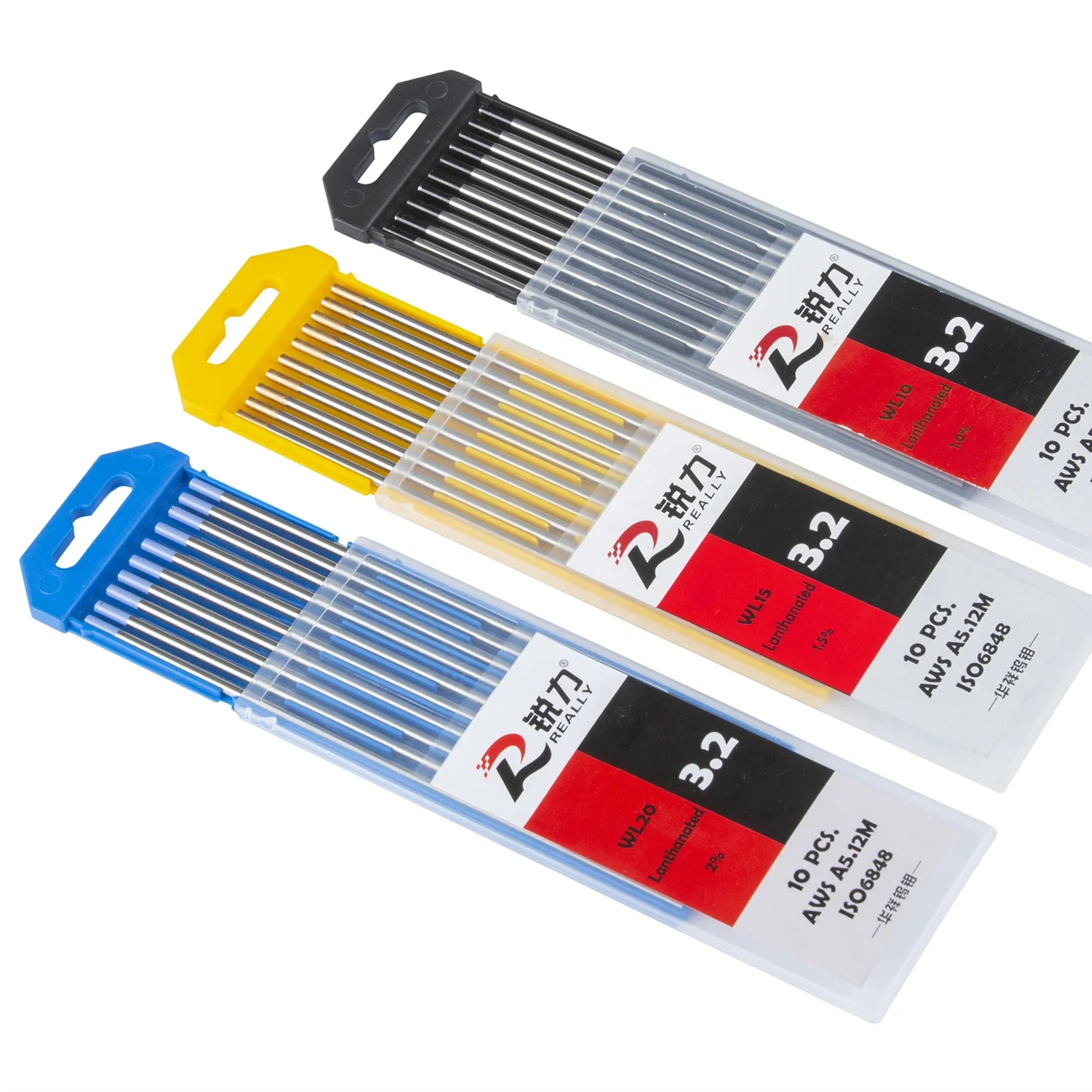 Lanthanum Tungsten Welding  Electrode (2.4mm*175mm) ANSI/AWS A5. 12M-98