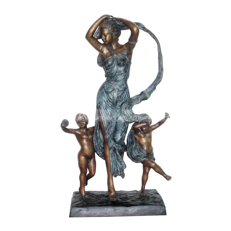 life size garden statue life size bronze statues mother and child figurine