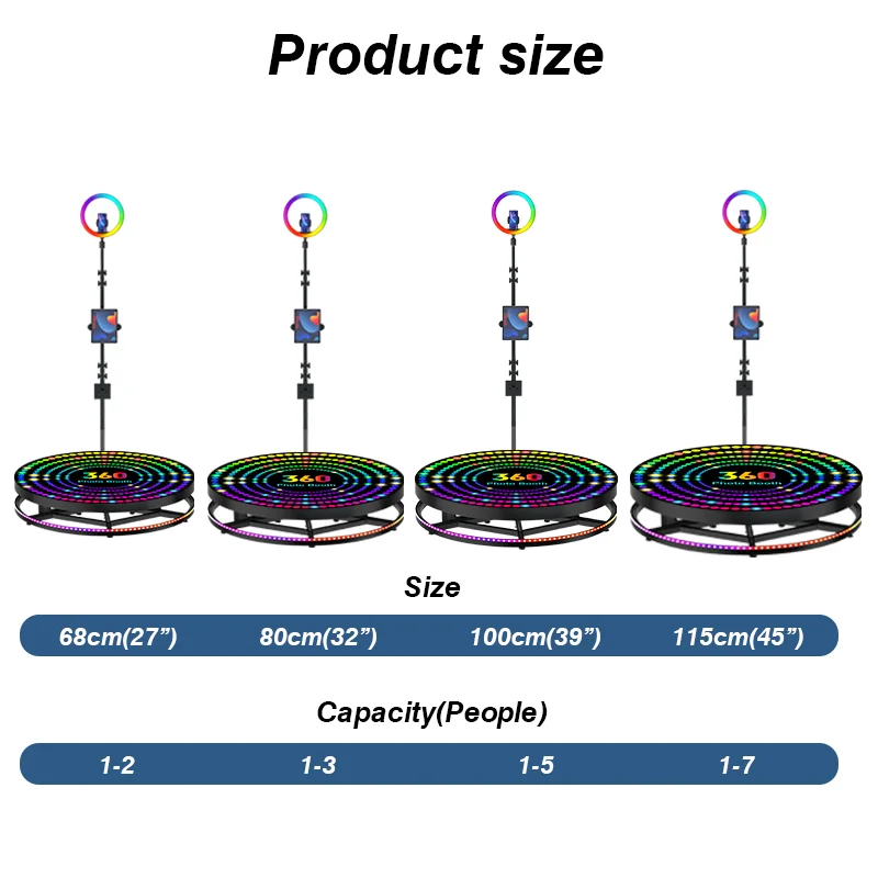 photo both 360 party photo booth machine 360 photo machine for weddings