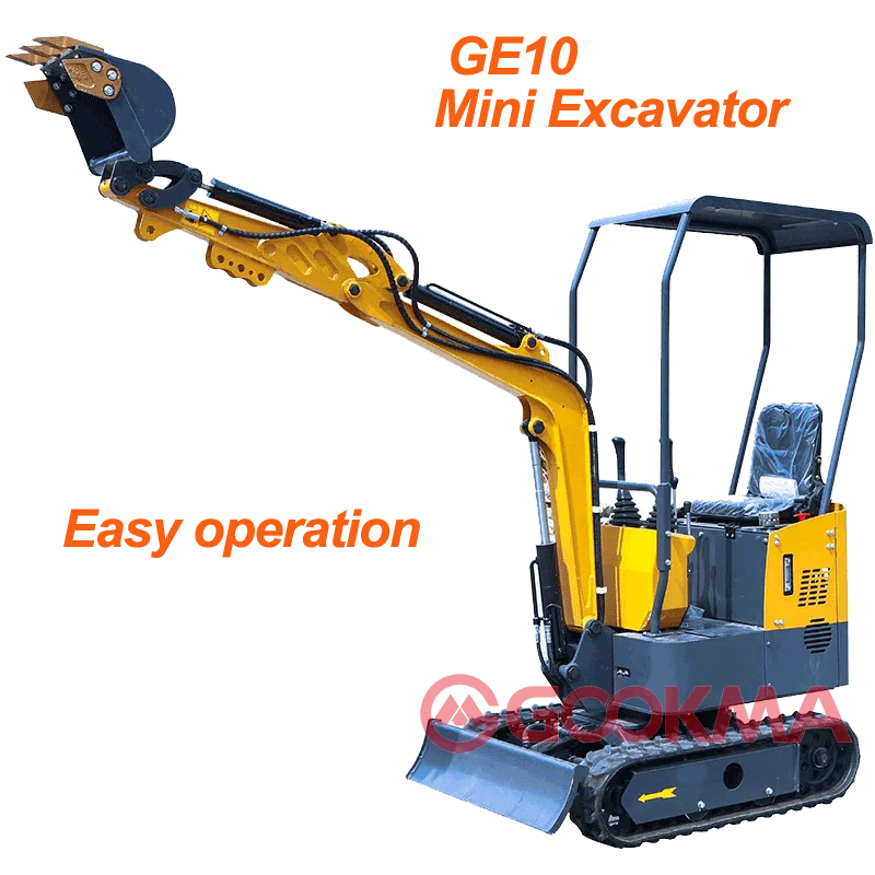 Wholesale Price multifunctional 1 ton small digger  mini digger 1 ton  crawler excavator