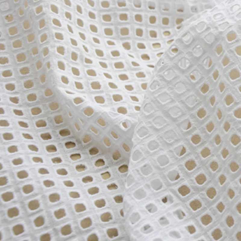 New collection 100% cotton embroidery lace fabric