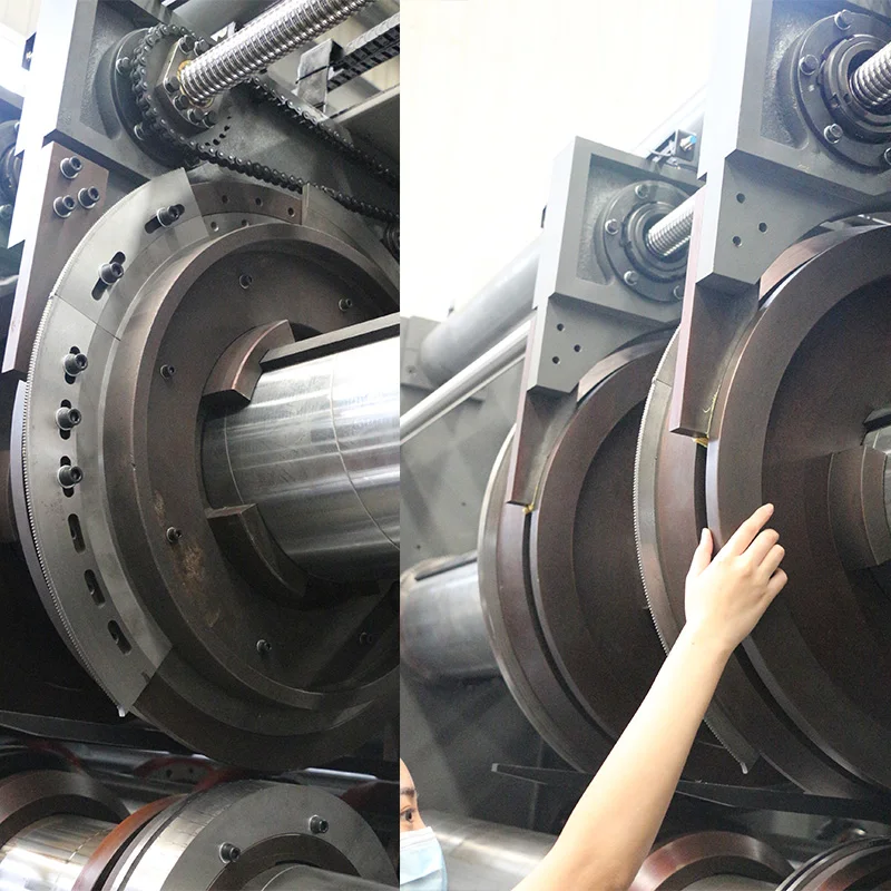 Jumbo принтер Slotter Die cutter машина для упаковки картона печатная