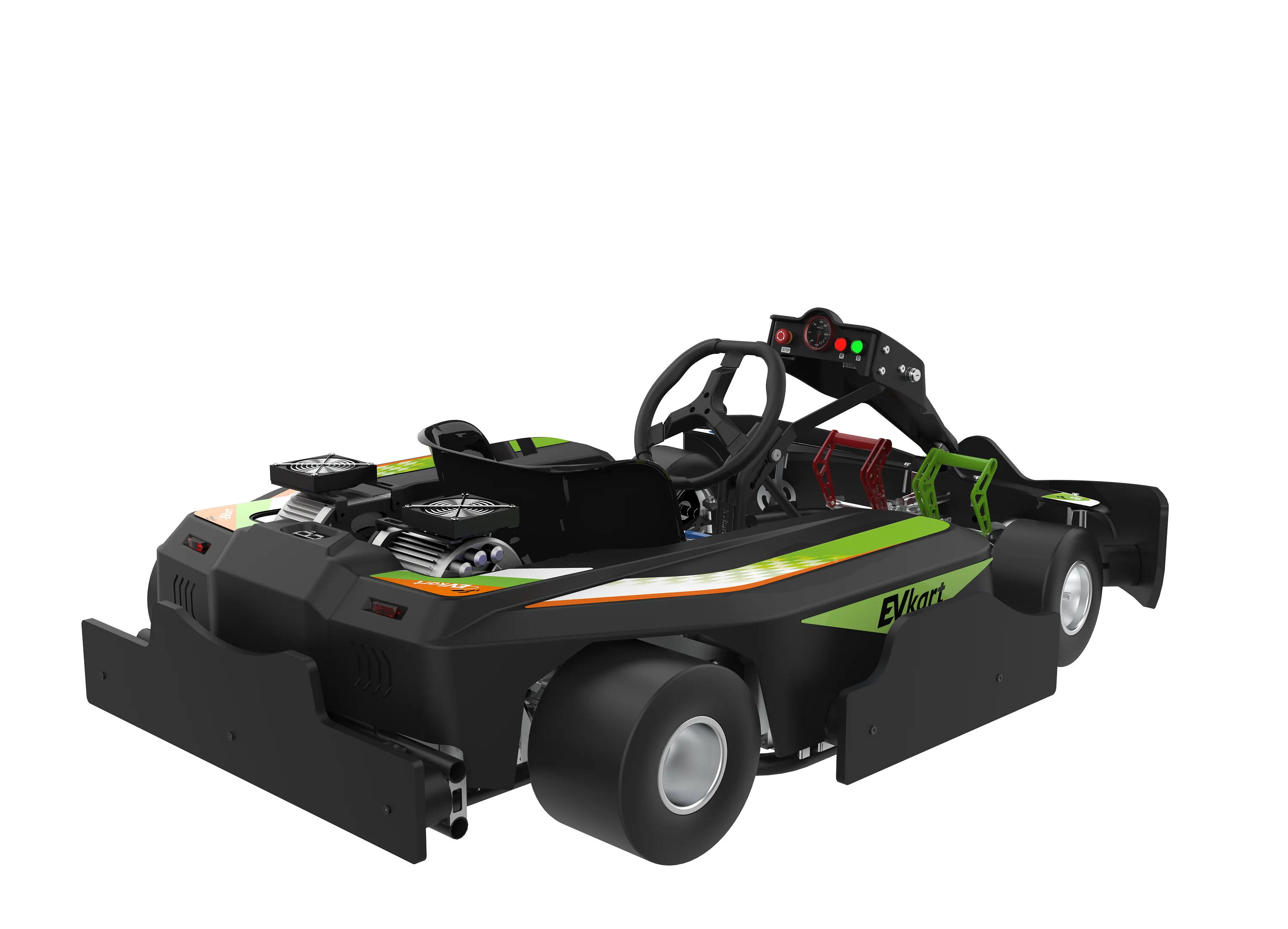 120Km/H Go Kart Brake Kit Front And Rear Double Hydraulic Disc Brake Competition Racing EVkart Gokart