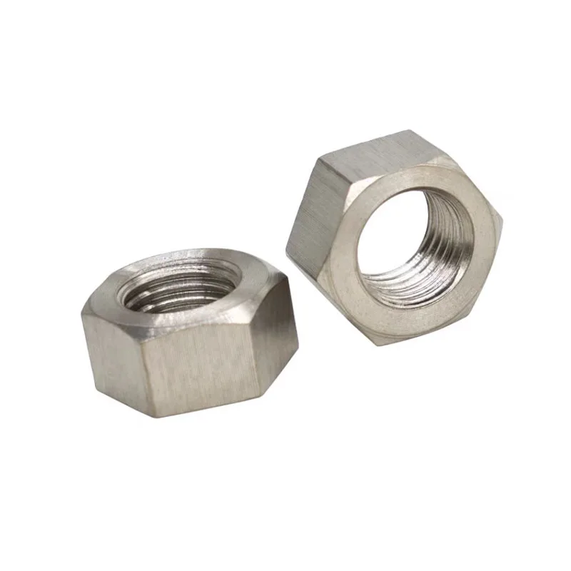 M3 M4 M5 M6 M8 M10 Regular hex nut titanium hexagon nut DIN934