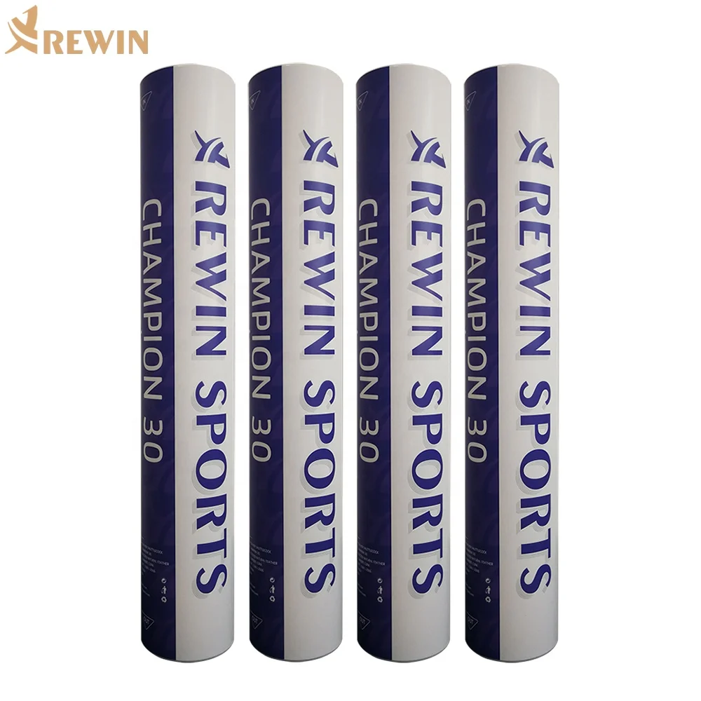 C30 High Quality Durable Feather Shuttlecock like lingmei badminton for training exercise match club use with good flight