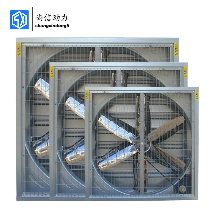 Big High Speed 50 Inch 1380mm Exhaust Fan Push Pull Ventilation Industrial Fan For Greenhouse Poultry Farm