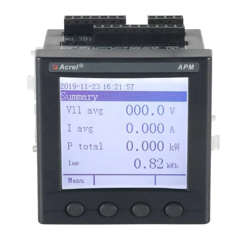 Acrel APM800 Ethernet Digital LCD Display 3 Phase Power Analyzer With Http Mqtt ModbusTCP