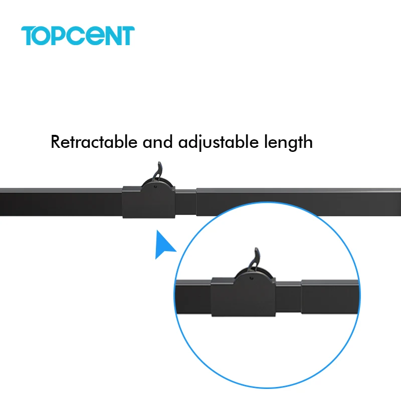 TOPCENT 65cm 85cm Expandable Adjustable  2 tier Kitchen Stainless Steel Drainer Over The Sink Dish drying Rack