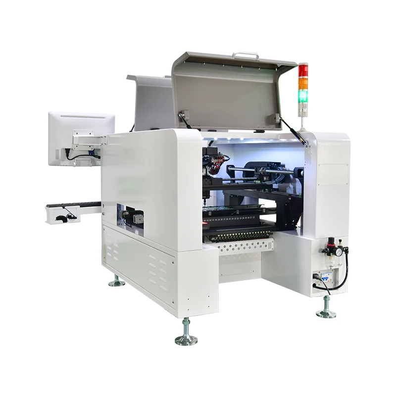 Big Promotion in EU Automatic Pick & Place SMT550 pcb Production Line with 6 Cameras Automatic Assembly Line