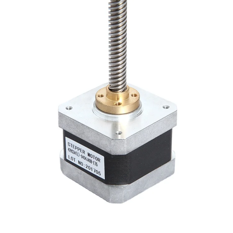 tr8*8 screw stepping motor linear nema 17 stepper motor with lead screw