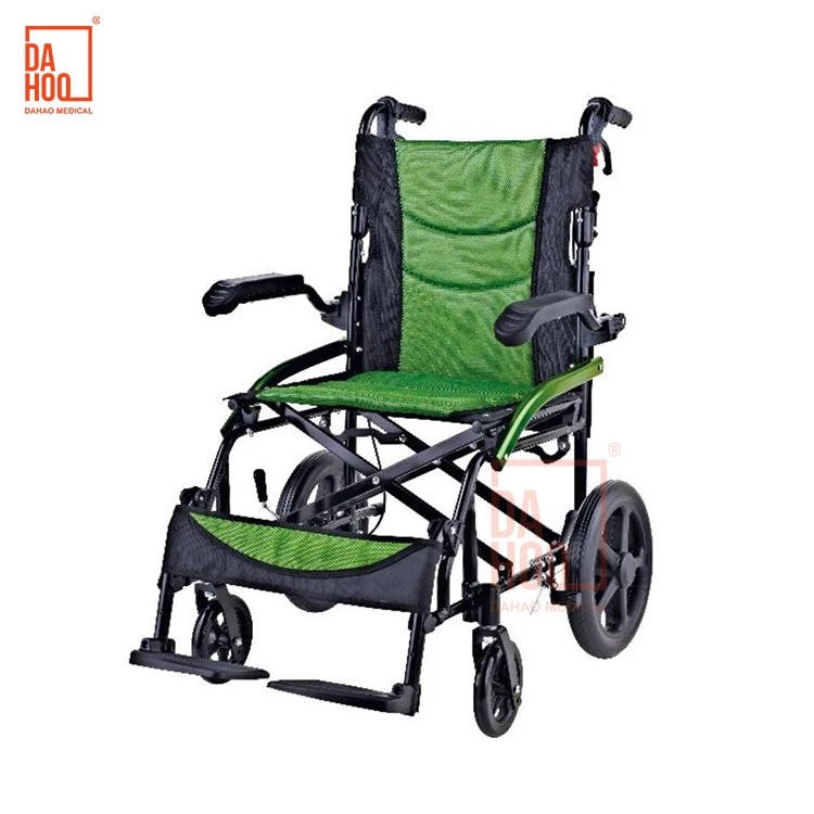 Reclining Chair Adjustable Backrest Home Care Steel Wheelchair Chair With Wheels High Back Chrome Frame Steel Wheelchair