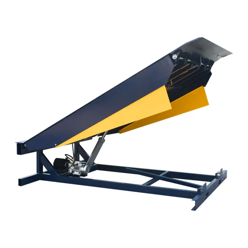 Qiyun 6-14 tons Warehouse Adjustable Fixed Loading Dock Leveler for Container Loading