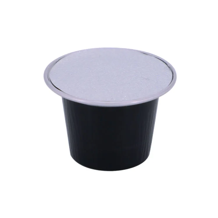 Chinese Factory Compatible Biodegradable Automatic Nespresso Coffee Capsule With Sealing lid