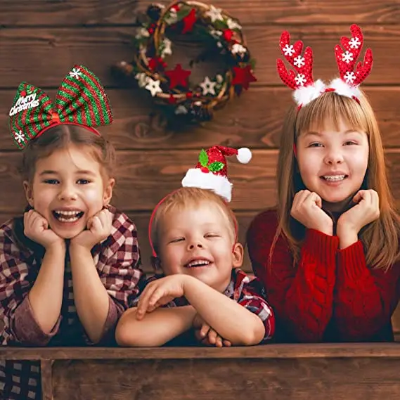 2023 Christmas Decorations ornaments Tree Headband Hair Accessories Festival Accessories