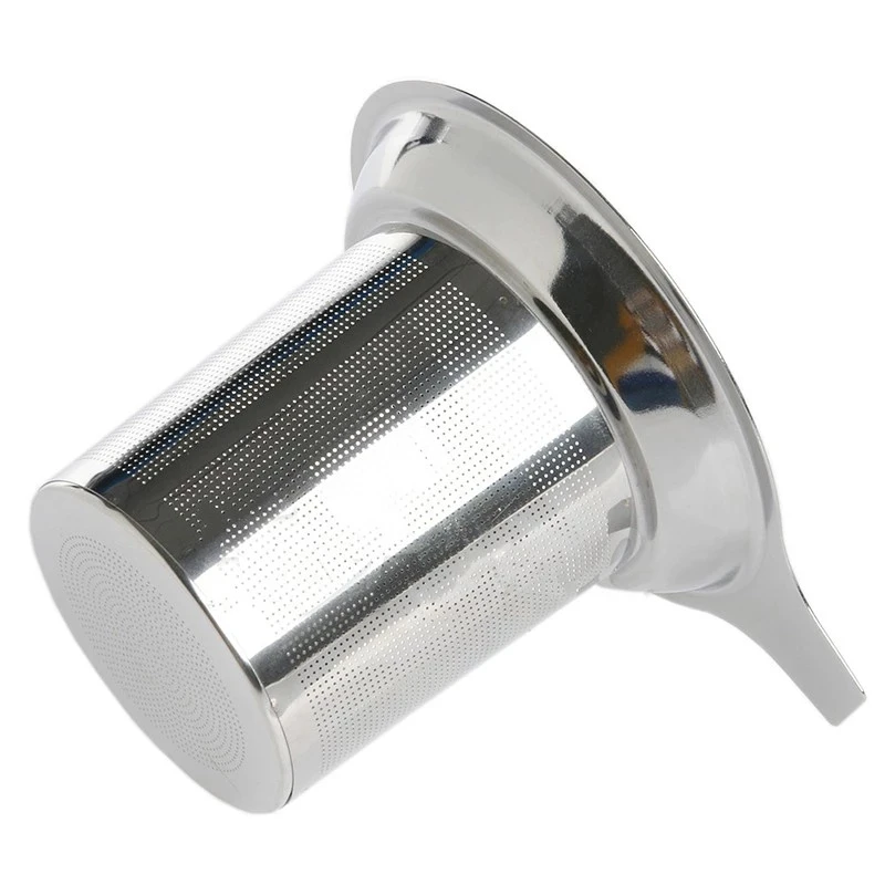 Extra Fine Mesh Stainless Strainer Steeper Basket Loose Tea Infuser Filter
