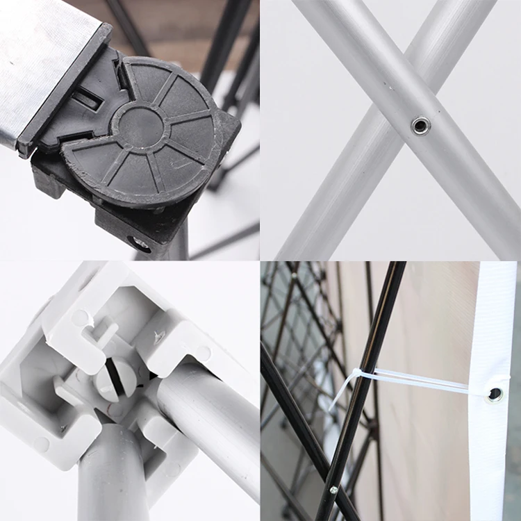 Портативный 8ft Pop Up Ткань стены торговли показать баннер фон дисплей стенд