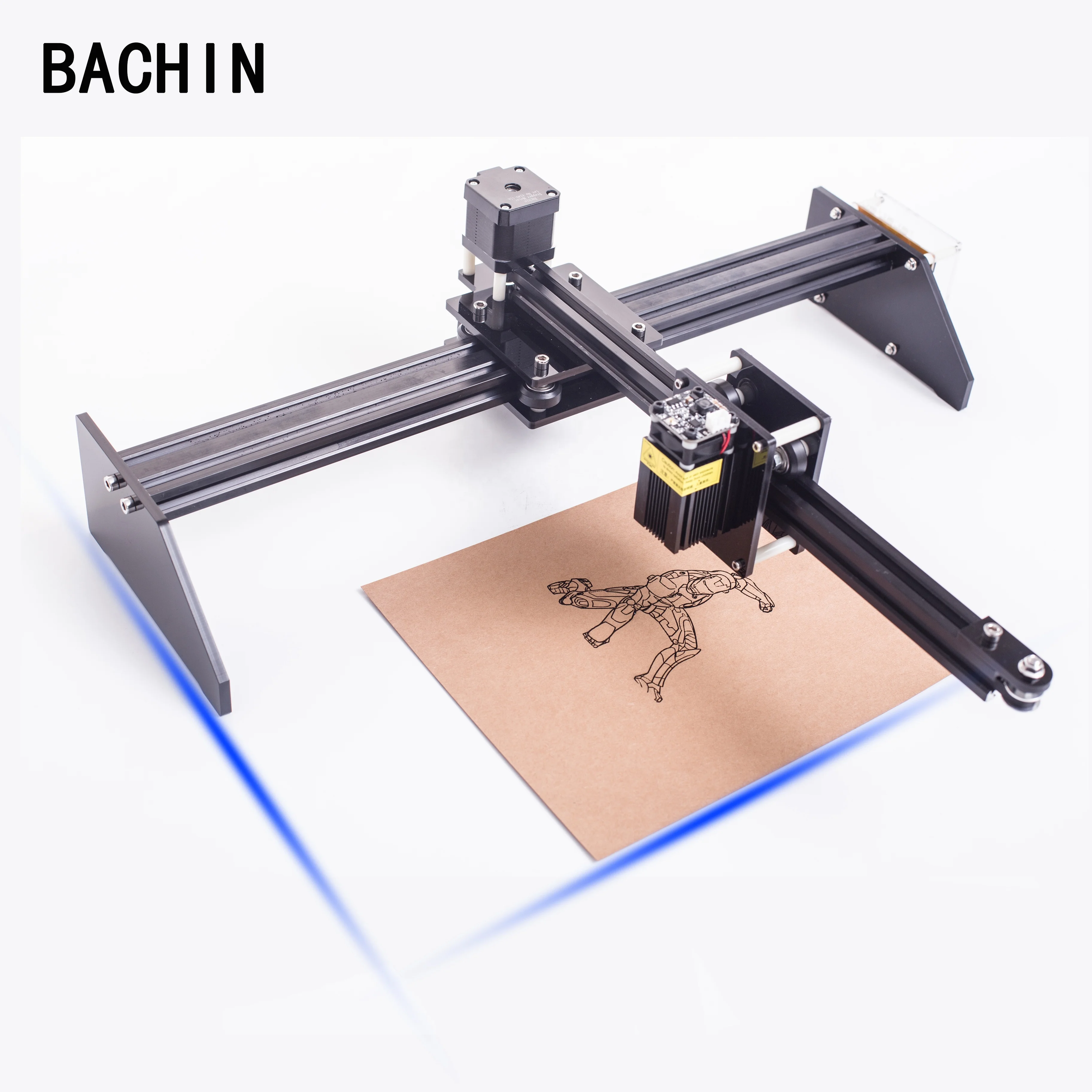 BACHIN Best Price Laser Engraving Machine Diode CNC Laser Cutting Machines diy small Engraver for wood leather