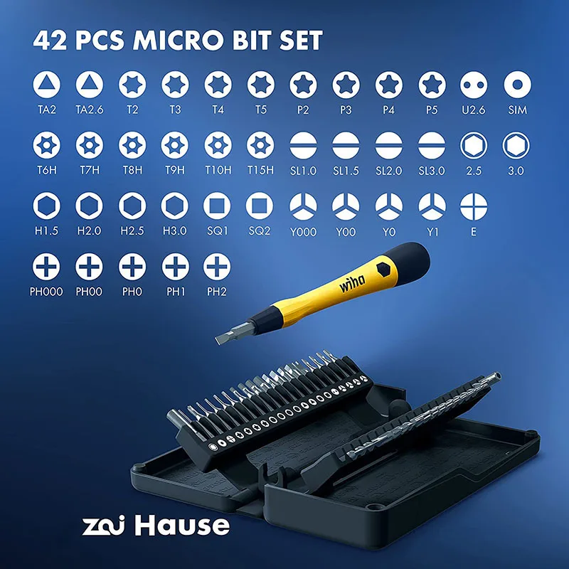  40 In 1 Magnetic Screwdriver Bits Set Mobile Phone Repairing