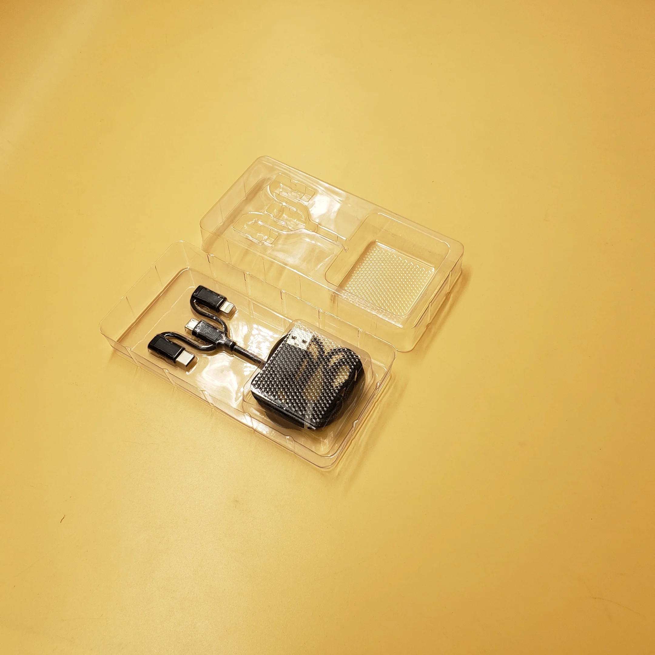 quality ODM wireless headset black Blister Clamshell packaging plastics