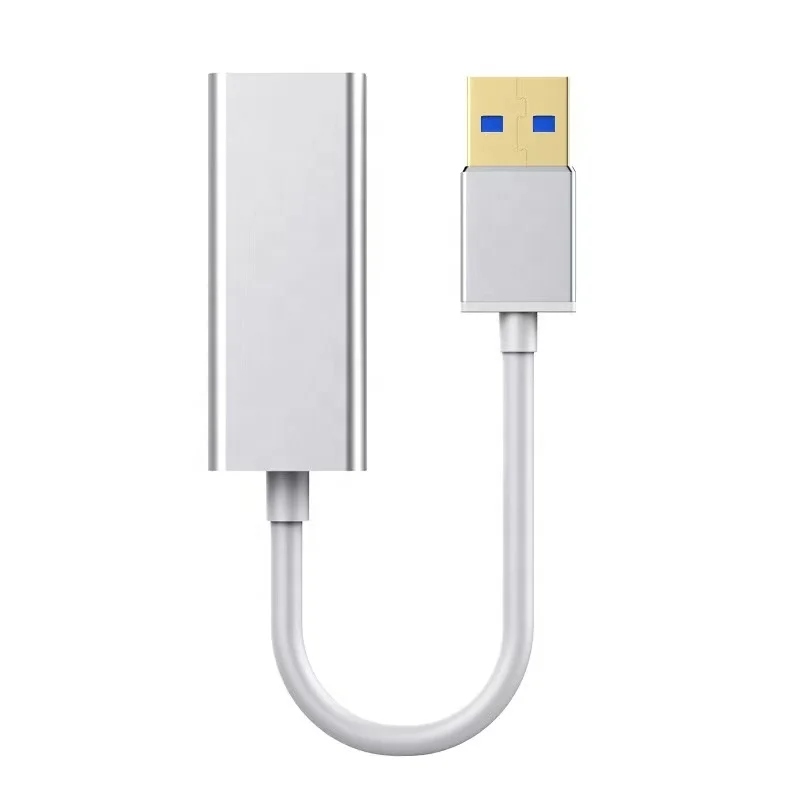USB 3 0 алюминиевый гигабитный Ethernet-адаптер с поддержкой 10/100 / 1000 Мбит/с Ethernet для MacBook Mac Pro/Mini iMac