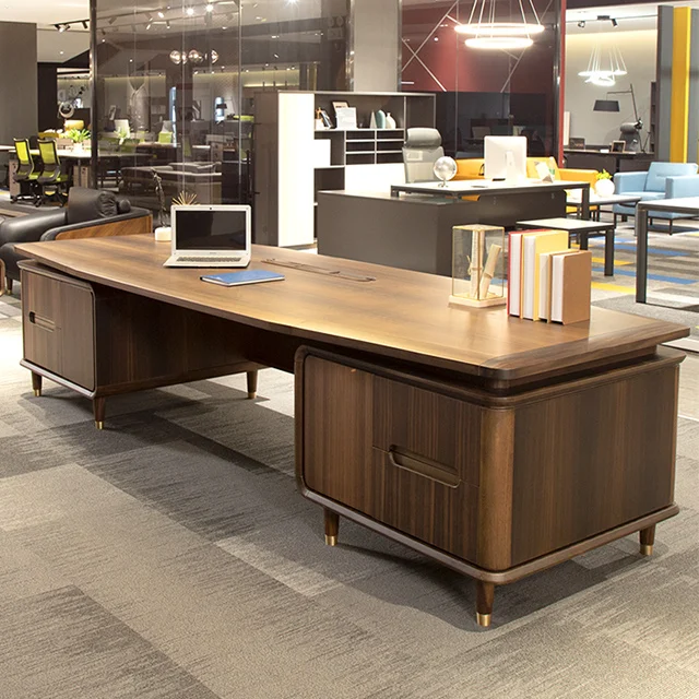 
Elegant Newest Fashion Desk Organizer Office Office Desk Luxury Wooden 