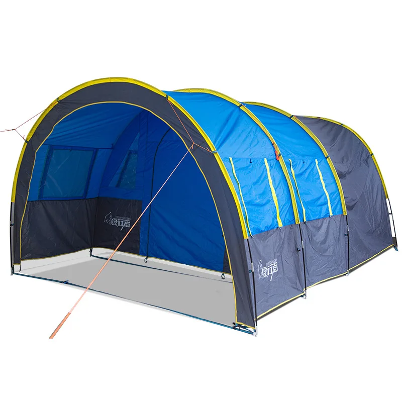 Manufacturers Large Outdoor Family Camping Shelter Tunnel Tent for 8/10/12 Person