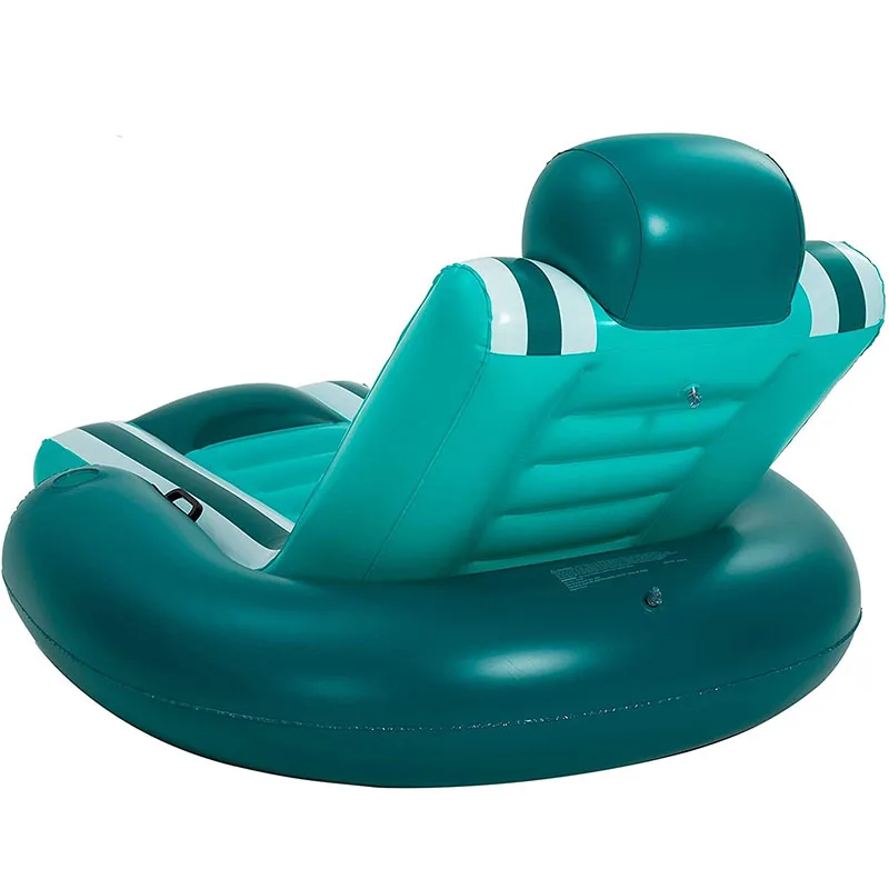 Custom inflatable water sofa pool party decorations, beach chairs pool floats