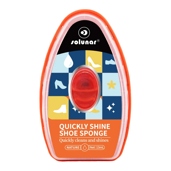 promotional high quality leather luster shoe polish kit black shoe care set